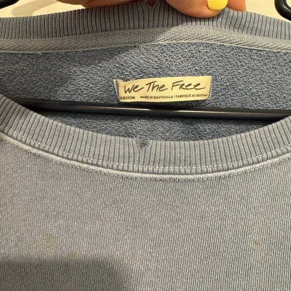 We The Free Light Blue Crewneck - Picture 3 of 5
